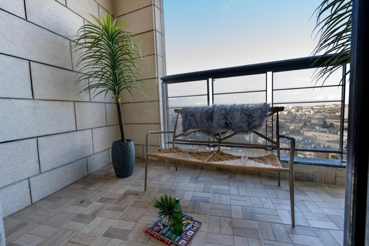 Luxury Jtower Palace Leilighet Jerusalem Eksteriør bilde