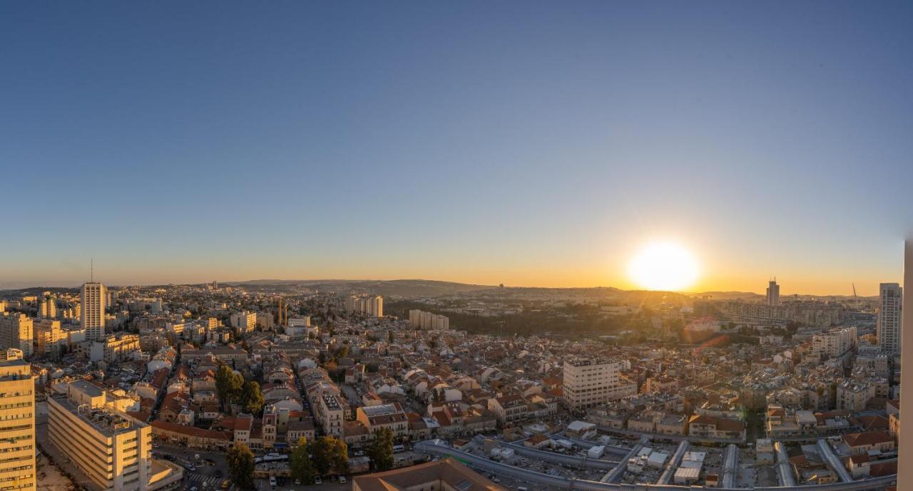 Luxury Jtower Palace Leilighet Jerusalem Eksteriør bilde