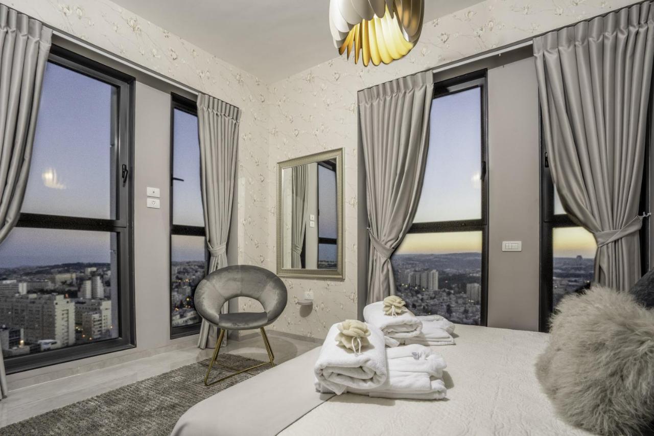 Luxury Jtower Palace Leilighet Jerusalem Eksteriør bilde